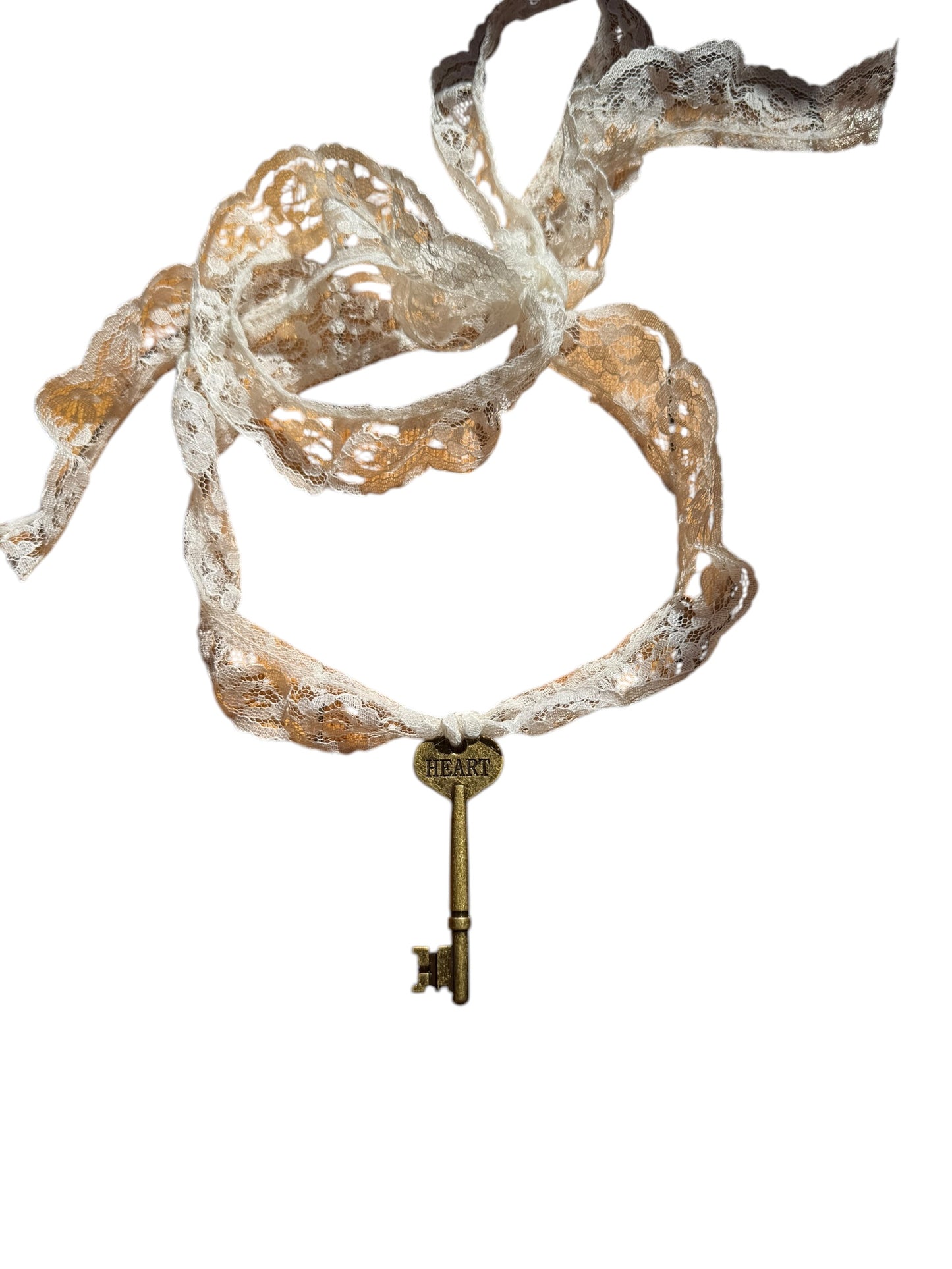key to my heart necklace ೀ