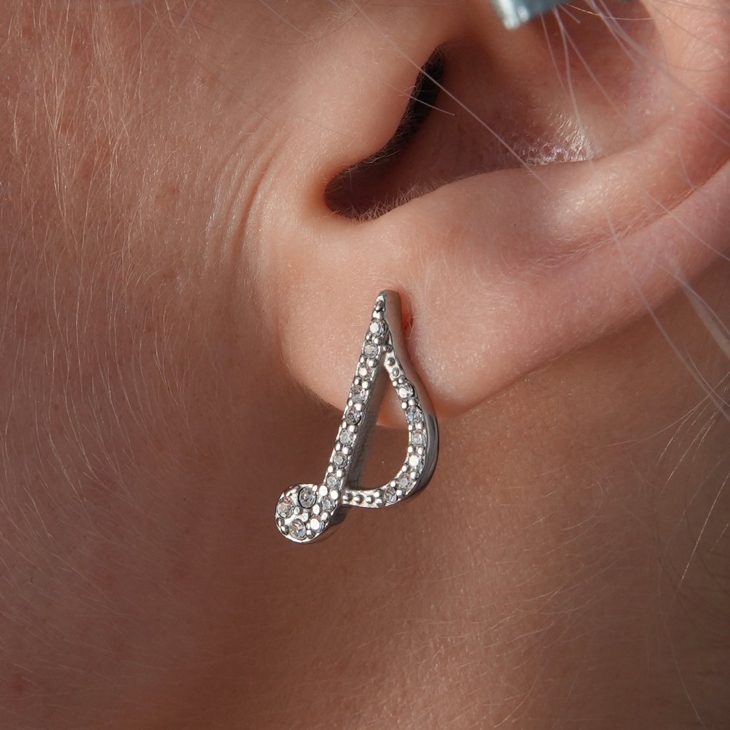 music melody earrings