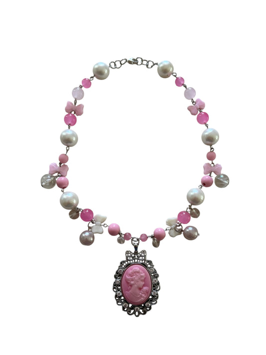 rosie cameo necklace ⊹₊⟡⋆